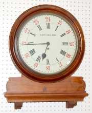 S. Guilliam & Sons Single Fusee Wall Clock