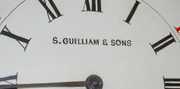 S. Guilliam & Sons Single Fusee Wall Clock