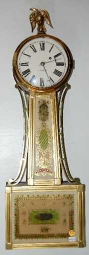 Chelsea Gold Decorated Banjo Clock