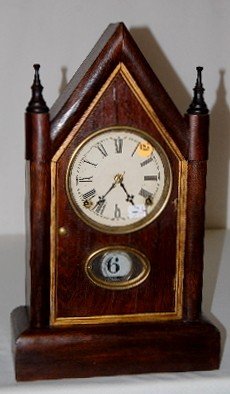 Gilbert “Winstead Gothic Extra” Shelf Clock