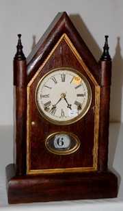 Gilbert “Winstead Gothic Extra” Shelf Clock