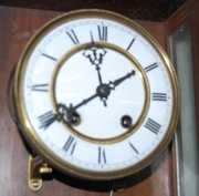 Austrian Carved RA Regulator Clock