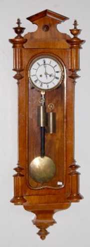 2 Wt. Carved Vienna Regulator Clock