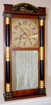 E. G. W. Bartholomew 30 Hr. Wood Works Clock