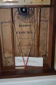 E. G. W. Bartholomew 30 Hr. Wood Works Clock