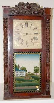 Atkins & Downs Wood Works Shelf Clock