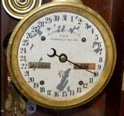 Waterbury Calendar No. 44 Clock, Walnut