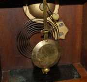 Seth Thomas Oak Carved Kitchen Clock