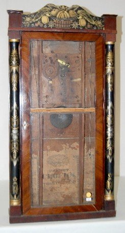 Thomas ____ses Wood Works Shelf Clock