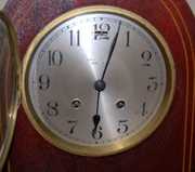 Chelsea “J.B. Hudson” Inlaid Mahogany Shelf Clock