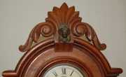 New Haven Walnut “Occidental” Parlor Clock