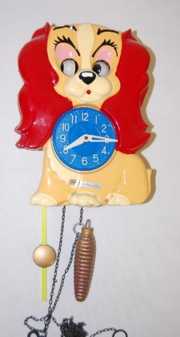 Walt Disney Prod. Animated “Lady” Clock