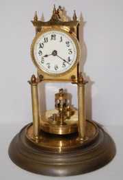 German Disk Pendulum Anniversary Clock