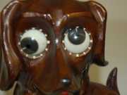 Oswald Googlie Eye Dog Clock
