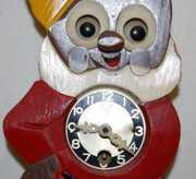 Walt Disney  Animated Dwarf Pendulette Clock