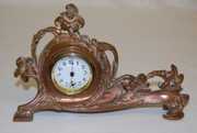 U.S.A. Lily Metal Novelty Clock