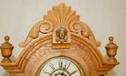 Waterbury Oak “Oxford” Mantel Clock