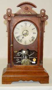 Seth Thomas 8 Day Walnut Mantel Clock
