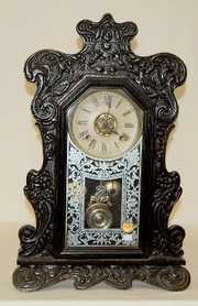 Ansonia Art Nouveau 8 Day Mantel Clock