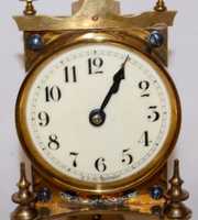 Gustav Becker Rotary Pendulum Dome Clock