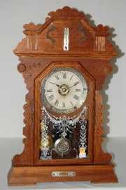 Seth Thomas Walnut 8 Day Kitchen Clock