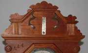 Seth Thomas Walnut 8 Day Kitchen Clock