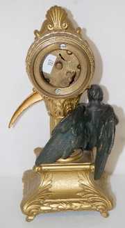 Ansonia “Father Time” Figural Metal Clock