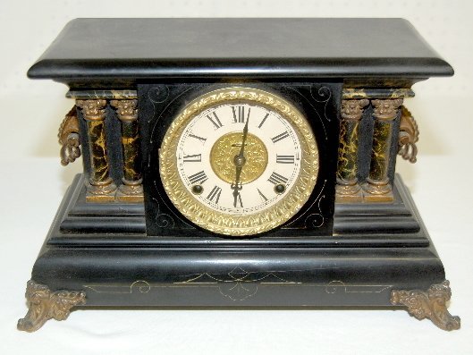 Ingraham Fancy Antique Mantel Clock