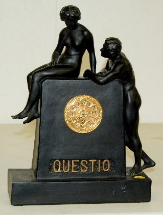 Lenzkirch 1 Million “Questio” Figural Clock