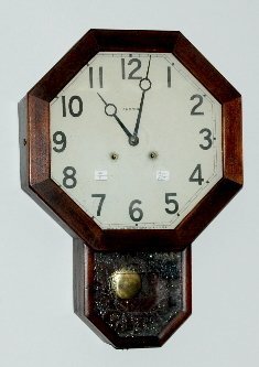 Ansonia Octagonclox Hanging # 2 Clock, 8 Day