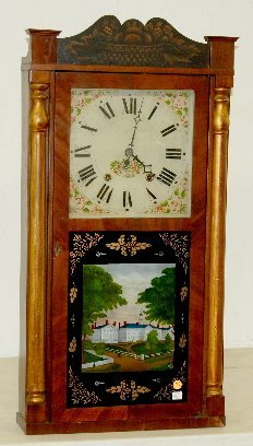 Atkins & Downs Wood Works Shelf Clock, T & S