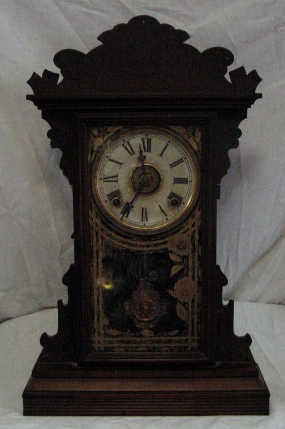 Valda Welch Walnut Kitchen Clock