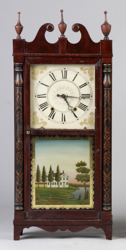 Wooden Works Shelf Clock