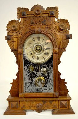 Gilbert Walnut “Forest” Kitchen Clock