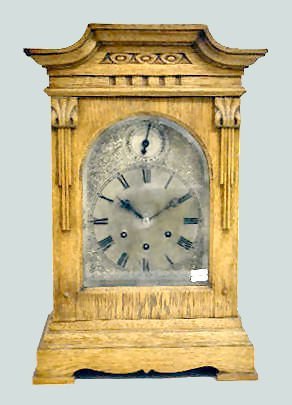 German Gustav Becker Chiming Shelf Clock