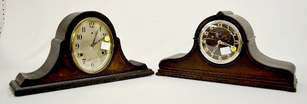Gilbert & German Chiming Tambour Clocks
