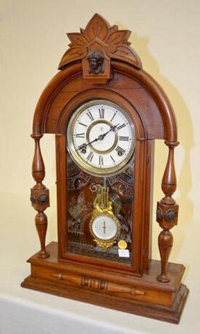 Kroeber Walnut “Topeka” Parlor Clock