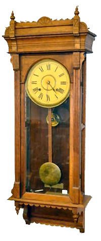 Russell & Jones Walnut Wall Clock