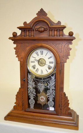 E.N. Welch Parlor Clock with Alarm