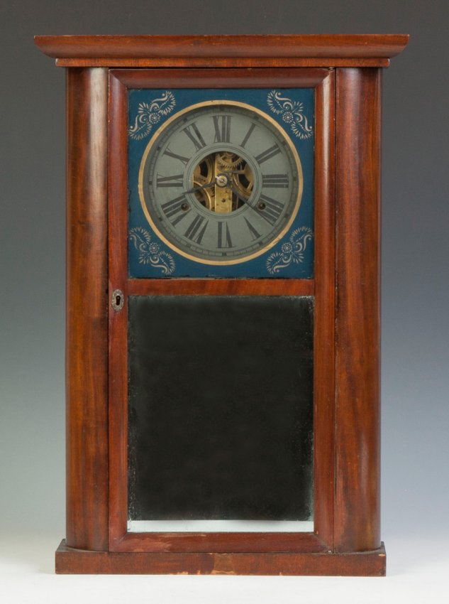 C.N. Jerome Round Side Shelf Clock