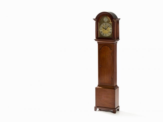 English Long Case Clock, Hour Strike & Small Second,