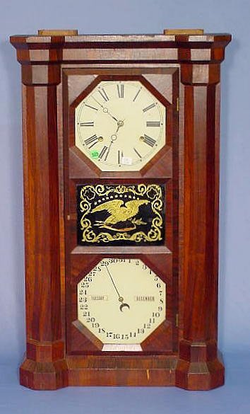 Seth Thomas Rosewood Parlor Calendar Clock