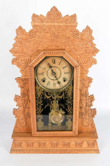 A WILLIAM GILBERT CONCORD NO. 3 KITCHEN CLOCK