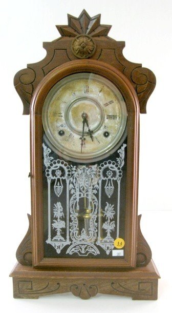 Gilbert Walnut Kitchen Clock