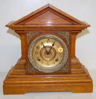 Oak Ansonia Ramsey Cabinet Clock