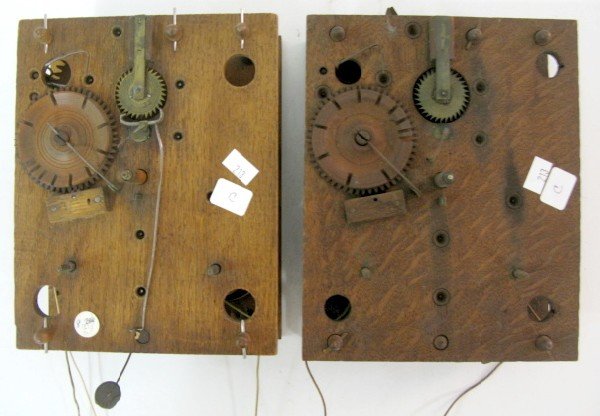 2 Wood Works for Shelf Clocks