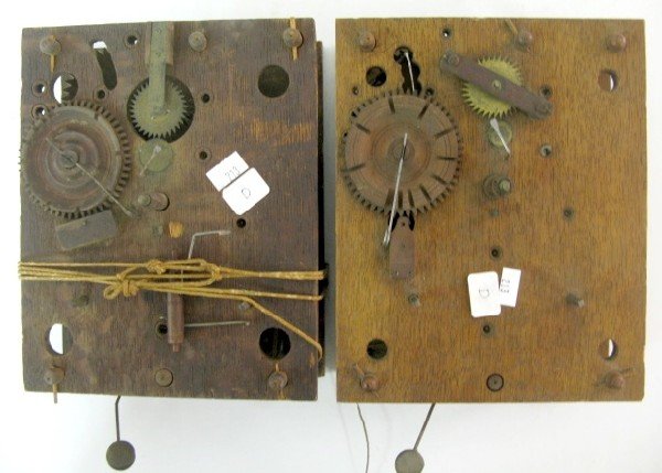 2 Wood Works for Shelf Clocks