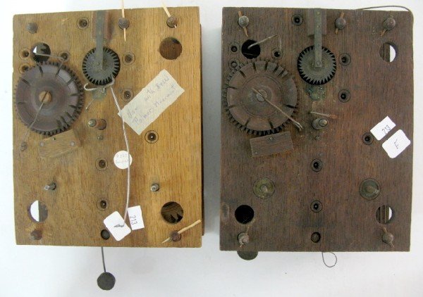 2 Wood Works for Shelf Clocks