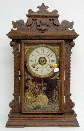 Walnut Seth Thomas Kitchen Clock