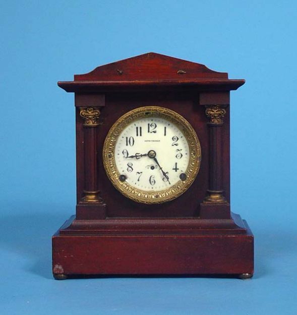 Seth Thomas Mahogany Mantel Clock